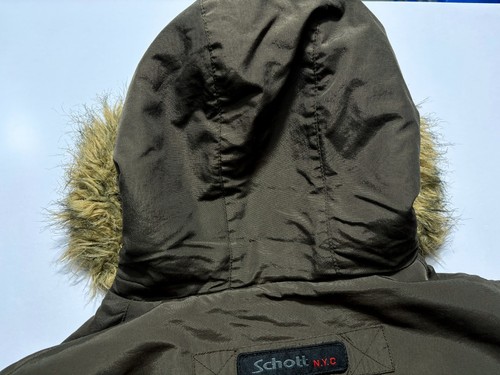 Schott Bros NYC Parka Coat Jacket Extreme Cold Weather N-3B Faux Fur Mens Medium - Picture 14 of 23