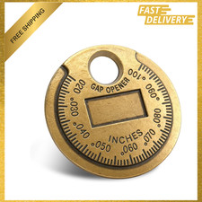Spark Plug Gap Tool Zinc Alloy Magnetic Measuring Gauge 2 Pack For Auto Repair Spark Plug Gap Tool Zinc Alloy Magnetic Measuring Gauge 2 Pack For Auto Repair