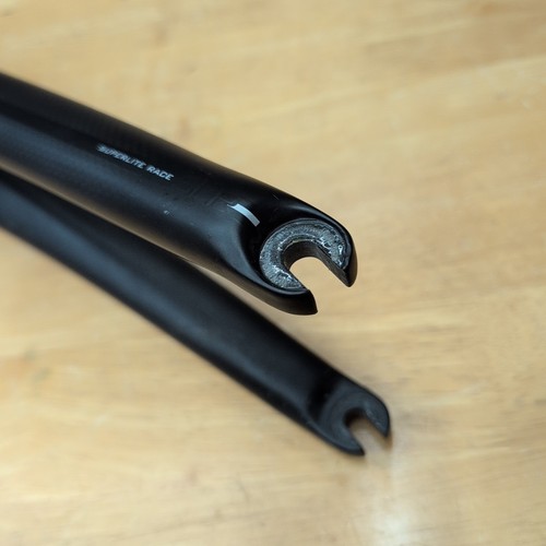 Van Nicholas VNT SLR Carbon Fork - 1 1/8" + FSA Tapered Headset - FREE SHIP! - Picture 2 of 15