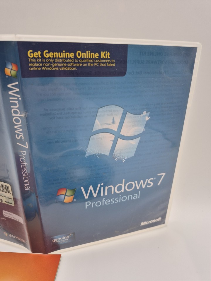 Windows 7 Ebay Microsoft Windows 7 Professional 32 Bit and 64 Bit Discs Genuine Online ...