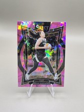 2025 Panini Select WNBA #17 Megan Gustafson Pink Ice Prizms