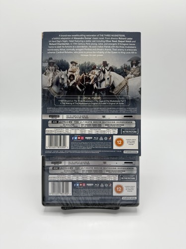 DIE DREI MUSKETIERE - Vintage Klassiker (4K Ultra HD + Blu-ray + Schutzhülle) NEU! - Bild 3 von 4