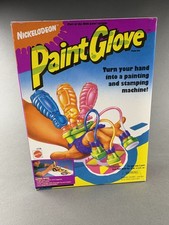 Vintage Rare 1994 Nickelodeon Mattel PAINT GLOVE Activity Set NIB Factory Sealed