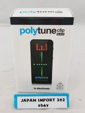 TC Electronic polyphonic clip tuner POLYTUNE CLIP / Black
