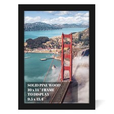 10x14 inch Wood Picture Frames for Wall Hanging,Diamond Painting Frames Recta...