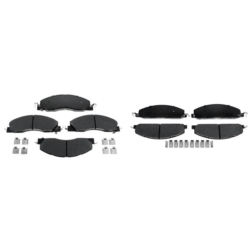 Pastillas de freno metálicas delanteras y traseras R-Line 2010 2009 para Dodge Ram 2500 - Raybestos Foto 4 de 4