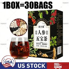30pcs Ginseng six treasure tea , Kidney tea ,liver tea , red date kidney health 