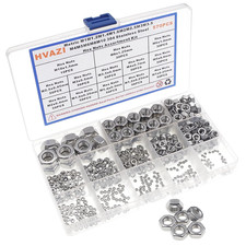 570PCS Metric M1 M1.2 M1.4 M1.6 M2 M2.5 M3 M3.5 M4 M5 M6 M8 M10 304 Stainless...