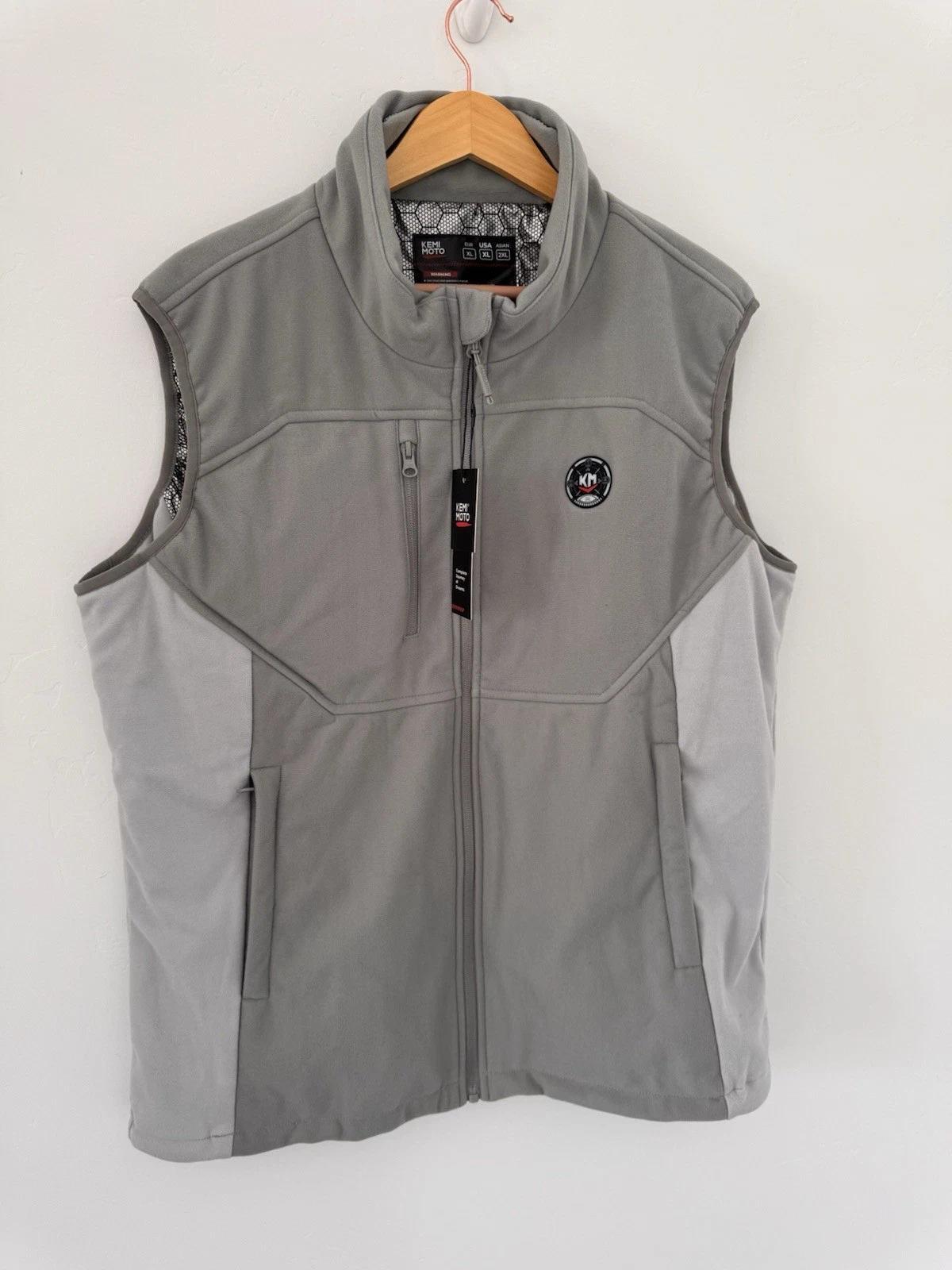 KEMIMOTO Men's Heated Vest NWT Size XL - Includes Battery Pack