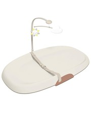 Changing Pad Nursery Style Wipe-Clean Contoured with Cushioned Foam, Non-Skid Ba