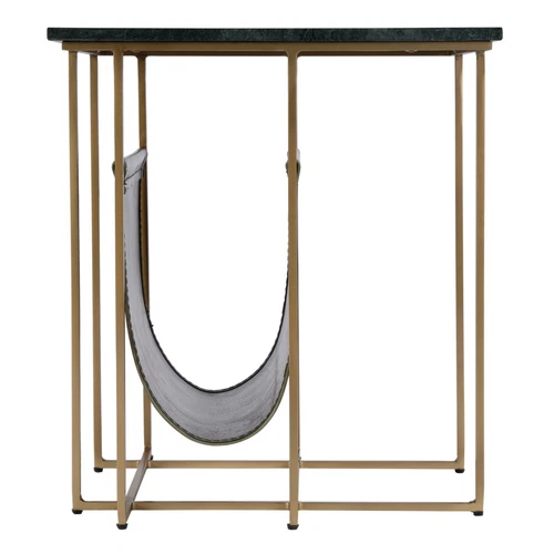 Butler Specialty Company Stephanik 20.25" W Marble Top Magazine Side Table-Green - Picture 6 of 8