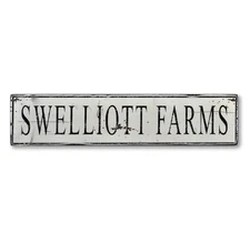 Custom Farm or Ranch Sign - Rustic Hand Made Distressed Wood