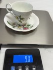 Vintage Jason Fine Bone China England Teacup & Saucer Set Hellebores Flowers — photo 10