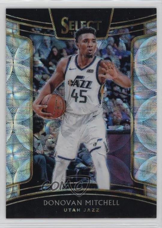 2018-19 Panini Select Concourse Scope Prizm Donovan Mitchell #71 0d3