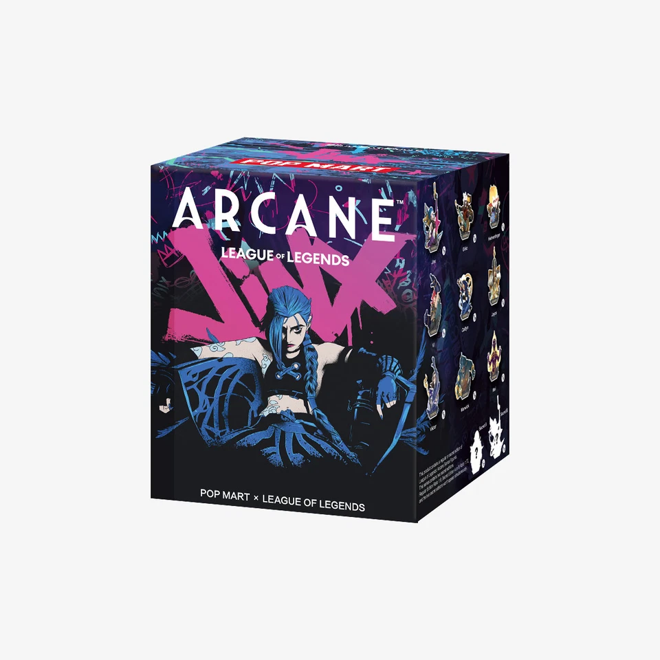 POP MART League of Legends: Arcane Series Figures 4.72-5.51inches Authentic - Image 4 of 4