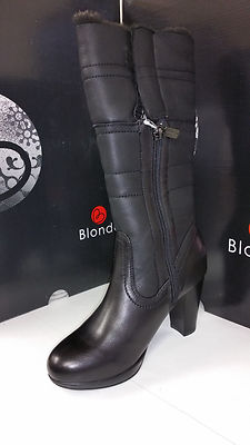 Blondo Women's Phebbe Black Waterproof Leather Fur Lined Boots size 5-11 M  W