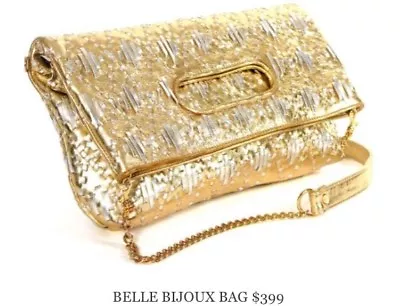 Gold Leather Belle Bijoux Clutch Bag Bags Gumtree Australia Gold Leather Belle Bijoux Clutch Bag