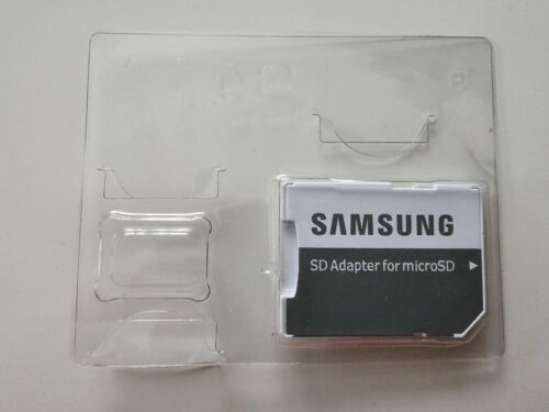 Adaptateur SD Samsung pour microSD original UK POWERSELLER GRATUIT P&P - Photo 1/2