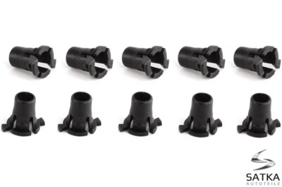 10x Halter Hauptscheinwerfer für BMW E30 E34 E24 E32 Gelenkbuchse 63121378369