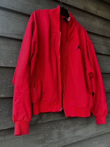 RARE Vintage 90s Nike Air Jordan Bomber Jacket size Large Mens - Picture 5 of 12