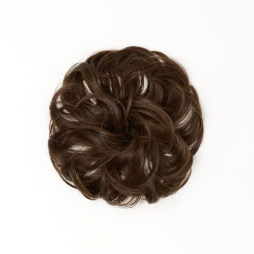 Gestrandetes großes Haar Scrunchie flickig wellig lockig Haarteil Wrap unordentlich Hochsteckfrisur Brötchen - Bild 142 von 193