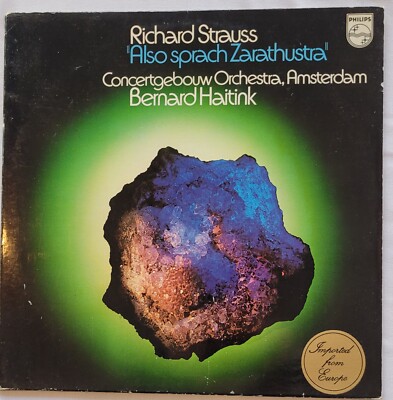 Also Sprach Zarathustra Orig. Richard Strauss Philips Deluxe Import 1974 Vinyl 