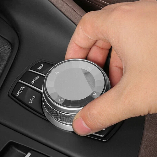 1X Auto Kristall Multimedia Knopf Knopf Abdeckung Blende für BMW F25 F30 F11 F20 iDrive - Bild 12 von 12