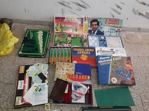 Dettagli Su Stock Lotto Giochi Da Tavolo Eg Mb Società Crack Brivido Isola Fuoco Totopoly