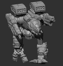 Garmr MK II "Run2" - Alternate Battletech Mechwarrior Miniatures