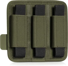 Tactical Pistol Mag Pouch 9Mm .40 45Acp Open-Top Single & Double Stack Mag Holde