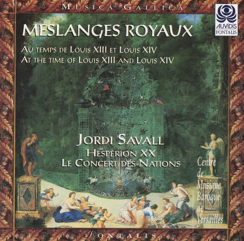 CD Jordi Savall, Hesperion XX, Le Concert des Nations - Meslanges