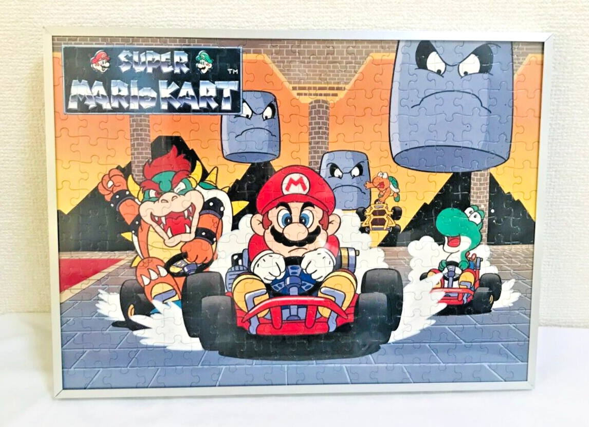 SUPER MARIO KART Super Family Computer Jigsaw Puzzle 252 SUPER MARIO KART Super Family Computer Jigsaw Puzzle 252