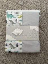 Dream With Me Fitted Crib sheets Dino