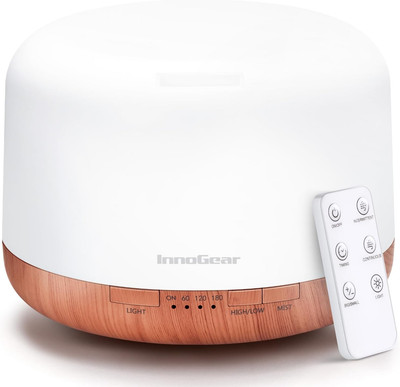 Essential Oil Diffuser, w/ Remote Control, Ultrasonic, Aromatherapy, Humidifier