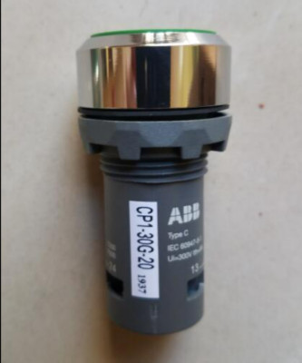 1PC Original ABB Green flat button CP1-30G-20  free shipping #ll