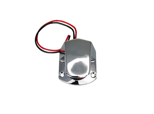 MarkDown Marine Boat Nav Red Green Chrome Plated Housing Bi-Color Bow Light Blb - Picture 7 of 8