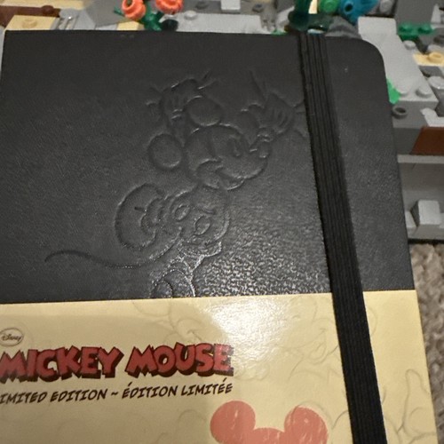 Moleskine Limited Edition Mickey Mouse Notebook, Hard Cover, Pocket Plain, Black - Picture 2 of 4