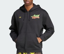 ADIDAS ORIGINALS CHAMPIONS GRAPHIC ZIPPED HOODIE BLACK UK M,L NEW LAST TWO RARE