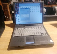Compaq Armada E500 Pentium 3 Retrogaming Laptop 🦕 64MB/10GB Win98 🦖 ATI Rage