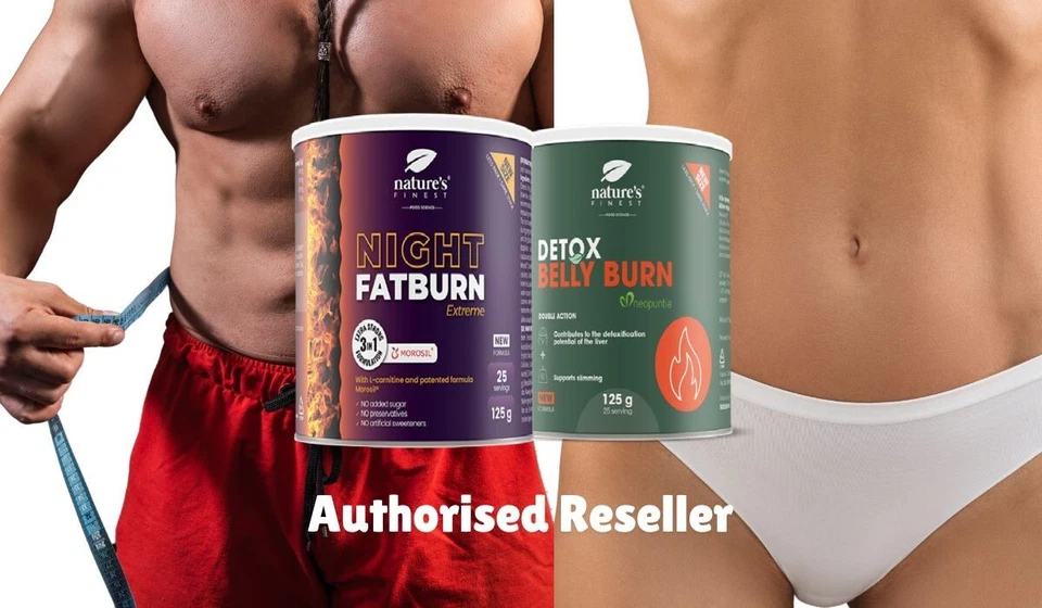 NATURE'S FINEST BY NUTRISSLIM Night FatBurn Extreme + Detox Belly Burn The ultimate fat burn combo Offer!
