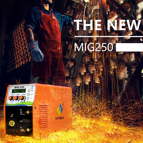 4in1 Aluminum MIG Welder Flux Cored Wire Welder TIG MMA 250A IGBT w/ Torch - Picture 5 of 24