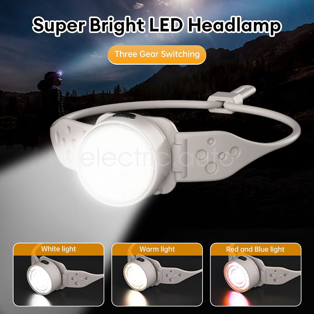 Rechargeable LED Headlamp Headlight Head Lamp Torch Flashlight For Night Running
