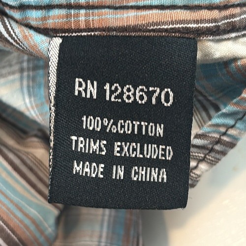 Cowboy Hardwear Men's Small Button-Down Shirt – Western, Rodeo - Picture 9 of 9