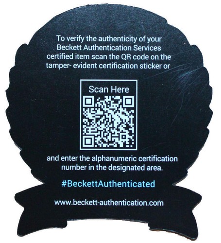 Michael Irvin Autographed White College Style Jersey- Beckett W Hologram *Silver - Picture 5 of 5