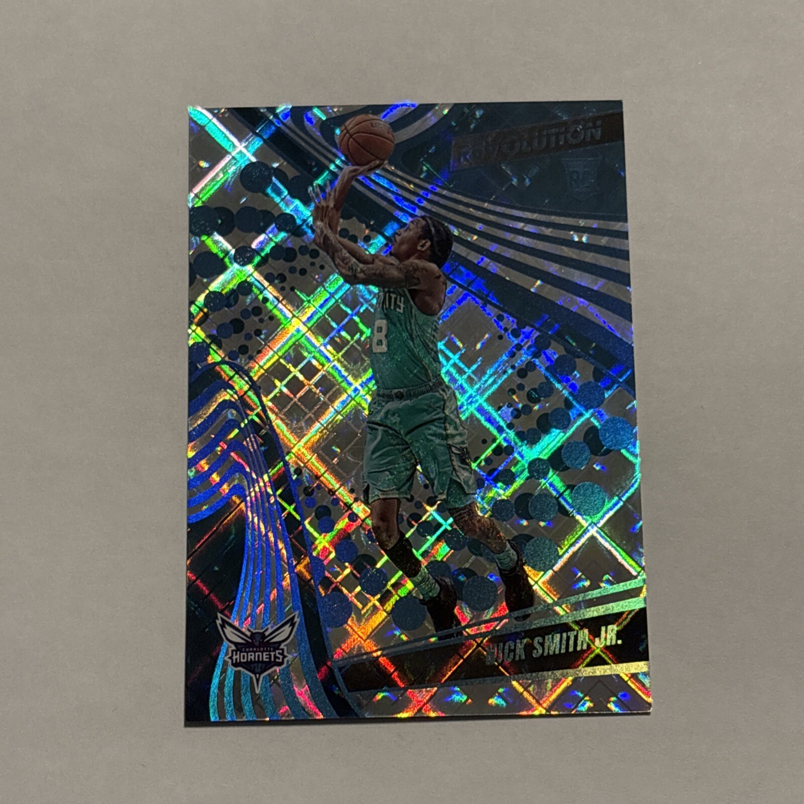 Nick Smith Jr 2023-24 Panini Revolution Cosmic Parallel Rookie #115 Hornets /99