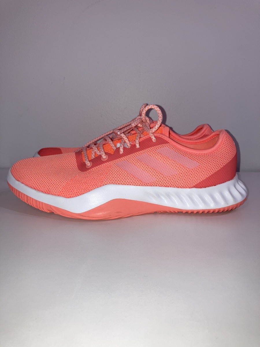 Adidas Crazy Train Bounce Shoes Coral Orange Women's Size