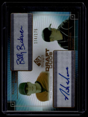 2004 SP Prospects Billy Buckner / James Moore Draft Duos Dual Autographs 174/175