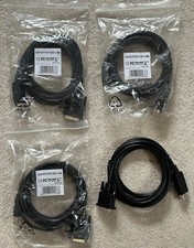 HDHDPORT-001-3M X 4 - DISPLAYPORT - DVI-D, M-M, 3M - CABLE - NEGRO