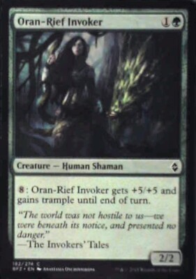Oran-Rief Invoker - Battle for Zendikar: #182, Magic: The Gathering Nm R62