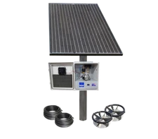 Professional Grade Solar Pond & Lake Aerator, Up to 2 Acres, Solar Air Pump